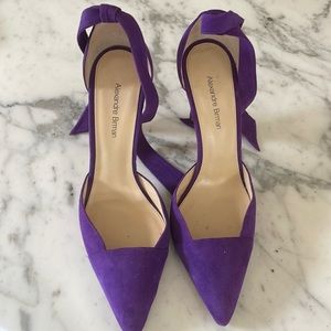 Alexandra Birman Suede Heels
